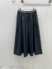 Bagsaaa Prada Logo-waist pleat-detail Skirt - 2