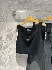 Bagsaaa Prada Black Tank Top - 1