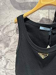 Bagsaaa Prada Black Tank Top - 4