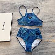 Bagsaaa Prada Swimwear Blue Set - 1