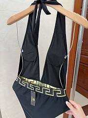 Bagsaaa Versace Tie-Fastened One-Piece Swimsuit - 2