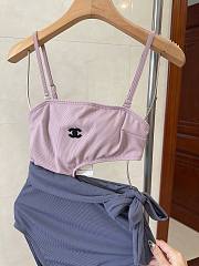 Bagsaaa Chanel Swimwear Pink&Purple - 4