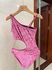 Bagsaaa Chanel Pink One Piece Swimwear - 6