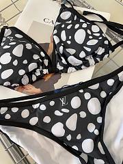 Bagsaaa Louis Vuitton Black Dot Bikini  - 5