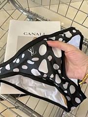 Bagsaaa Louis Vuitton Black Dot Bikini  - 3
