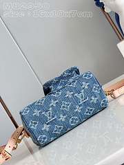 Bagsaaa Louis Vuitton Speedy Denim Bag - 16 x 10 x 7.5CM - 3
