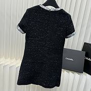 Bagsaaa Valentio Black Tweed Dress - 6
