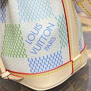 Bagsaaa Louis Vuitton Nano Neonoe Damierlicious coated - 5.1 x 6.3 x 3.9 inches - 2