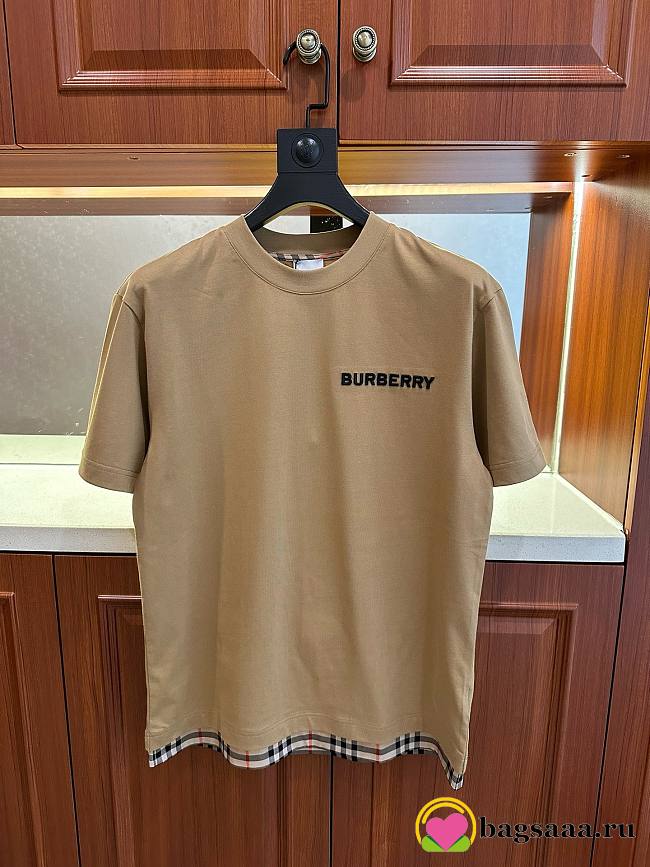 Bagsaaa Burberry Brown T-Shirt - 1