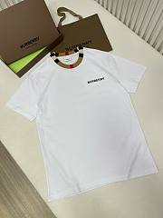 	 Bagsaaa Burberry White T-Shirt - 5
