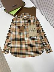 Bagsaaa Burberry Vintage Check cotton poplin shirt - 1