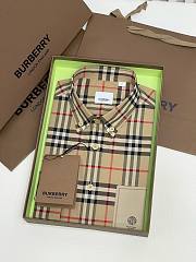 Bagsaaa Burberry Vintage Check cotton poplin shirt - 6
