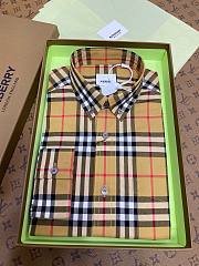 	 Bagsaaa Burberry Vintage Checked Shirt Yellow - 6