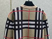 Bagsaaa Burrberry Check Cotton Blend Sweater - 3