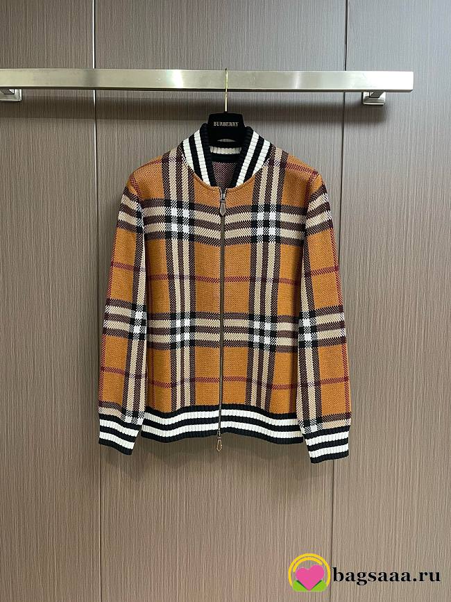 Bagsaaa Burberry BROWN ‘Kennard’ cashmere sweater - 1