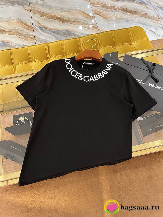 	 Bagsaaa Dolce&Gabbana JR T-Shirt Black - 1