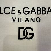 	 Bagsaaa DOLCE & GABBANA Cotton crew-neck white sweatshirt - 6