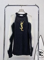 Bagsaaa YSL Mohair Blend Knit Sweater - 1