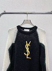 Bagsaaa YSL Mohair Blend Knit Sweater - 3