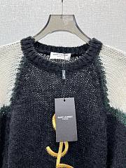Bagsaaa YSL Mohair Blend Knit Sweater - 2