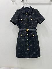 Bagsaaa Celine Shirt Belt Dress - 2