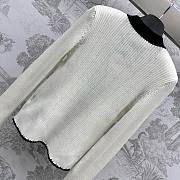 Bagsaaa Balmain Buttoned Round Neck Knit Cardigan - 2