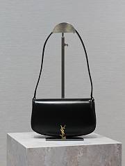 Bagsaaa YSL Voltaire Mini leather shoulder bag in black - 17.5x13.5x5cm - 1