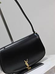 Bagsaaa YSL Voltaire Mini leather shoulder bag in black - 17.5x13.5x5cm - 3