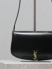 Bagsaaa YSL Voltaire Mini leather shoulder bag in black - 17.5x13.5x5cm - 2