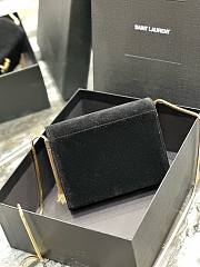 	 Bagsaaa YSL Kate Box Bag Velvet Leather - 18x14x5.5cm - 5