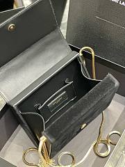 	 Bagsaaa YSL Kate Box Bag Velvet Leather - 18x14x5.5cm - 2