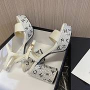 Bagsaaa Chanel Heels Sandals In Silver - 2