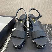 	 Bagsaaa Chanel Heels Sandals In Black - 4