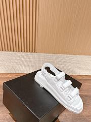 Bagsaaa Chanel Dad Sandals In White 02 - 6