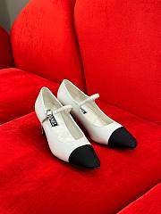 Bagsaaa Chanel Mary Jane Heels White - 1