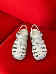 	 Bagsaaa Prada Foam Rubber Sandals In White - 1