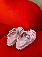 	 Bagsaaa Prada Foam Rubber Sandals In Pink - 2