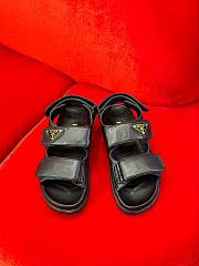 Bagsaaa Prada Black Thunder Chunky Sandals - 1
