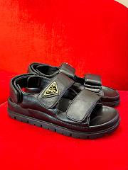 Bagsaaa Prada Black Thunder Chunky Sandals - 6