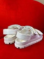 	 Bagsaaa Prada White Thunder Chunky Sandals - 6