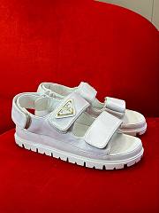 	 Bagsaaa Prada White Thunder Chunky Sandals - 5