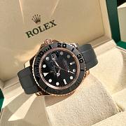 Bagssaaa Rolex YACHT-MASTER BLACK DIAL 42MM Rose Gold - 5
