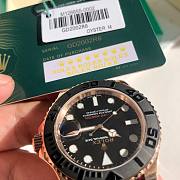 Bagssaaa Rolex YACHT-MASTER BLACK DIAL 42MM Rose Gold - 4