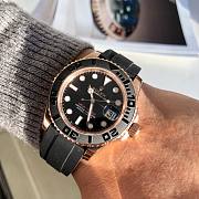 Bagssaaa Rolex YACHT-MASTER BLACK DIAL 42MM Rose Gold - 3