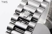 Bagsaaa Rolex Watch Day-Date 36 Silver Blue Dial - 5