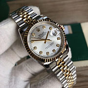 Bagsaa Rolex Lady-Datejust Stainless Steel Yellow Gold and Silver Dial  - 5
