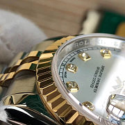 Bagsaa Rolex Lady-Datejust Stainless Steel Yellow Gold and Silver Dial  - 4