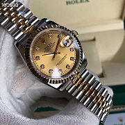 Bagsaaa Rolex Datejust  Gold Diamond Dial - 5