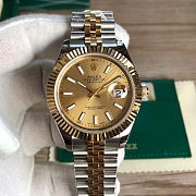 Bagsaaa Rolex Datejust 41MM Gold Bezel Watch - 1