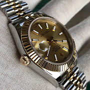 Bagsaaa Rolex Datejust 41MM Gold Bezel Watch - 6